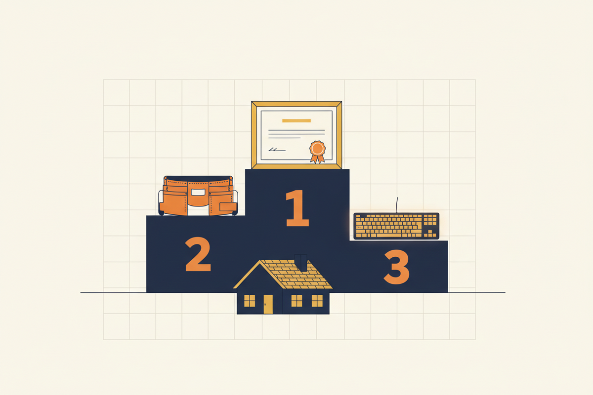 Xactimate certification levels 1, 2, and 3 compared for roofing estimators