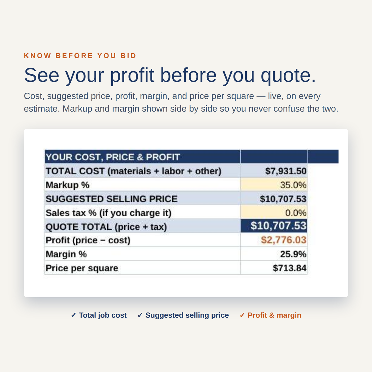 Roofing Estimate Calculator (Excel + Google Sheets)